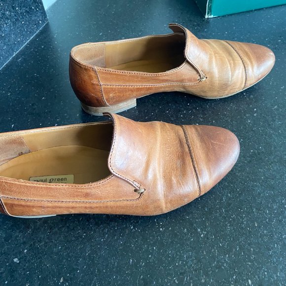 Paul Green Loafers  6.0  light brown - Picture 2 of 6